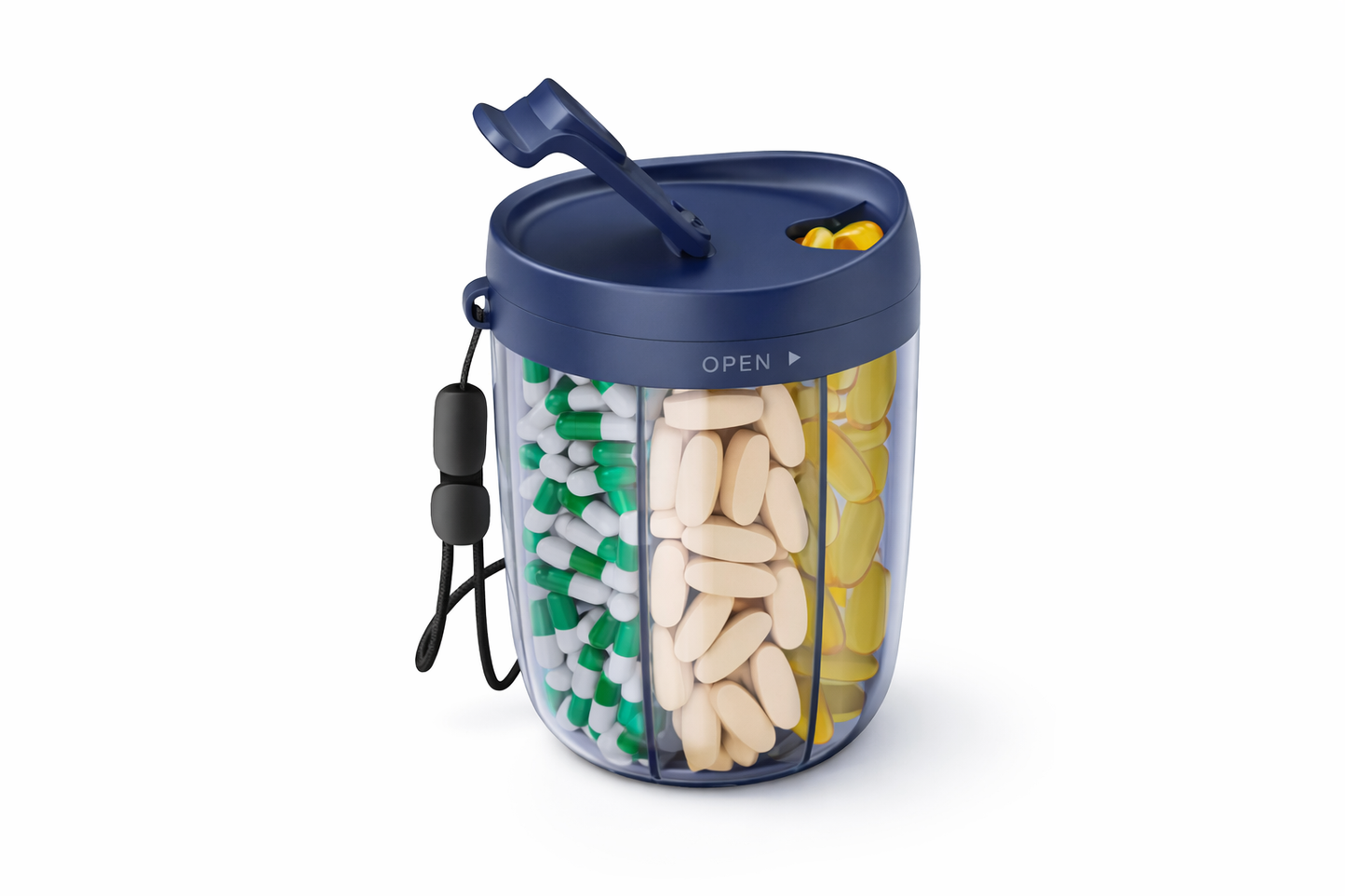 Nova Snack Box – Boîte compartimentée pour compléments & collations